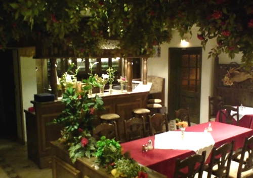 Unser Restaurant "D�mmerlaube"